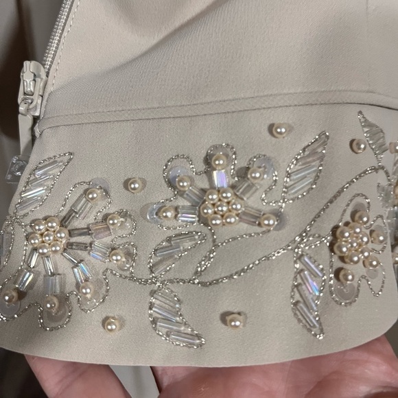 90’s Vintage Mother of Bride Formal 2 piece Gown with detachable train Size 12 - Picture 15 of 16